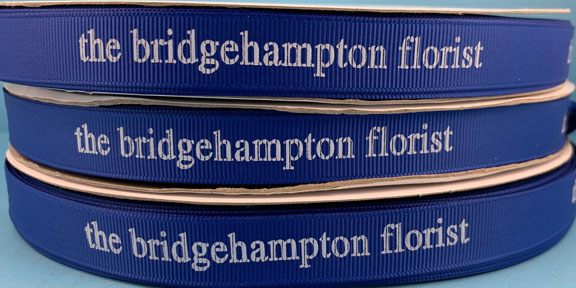 Personalized grosgrain ribbon example 11